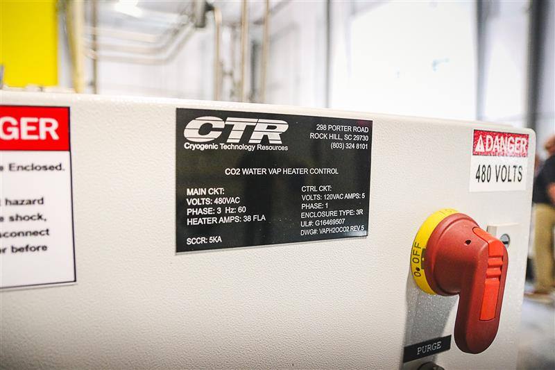 Water Bath Vaporizer Label